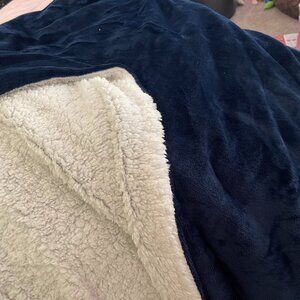 Blue Sherpa Blanket